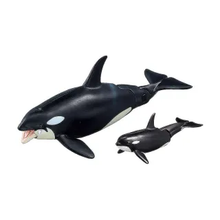 【TAKARA TOMY】ANIA 多美動物 AL-08 虎鯨 漂浮版(男孩 動物模型)