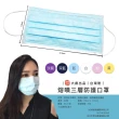 【AL】台灣製 熔噴三層口罩 100入 多色可選(成人大人溶噴不織布抑菌抗菌)