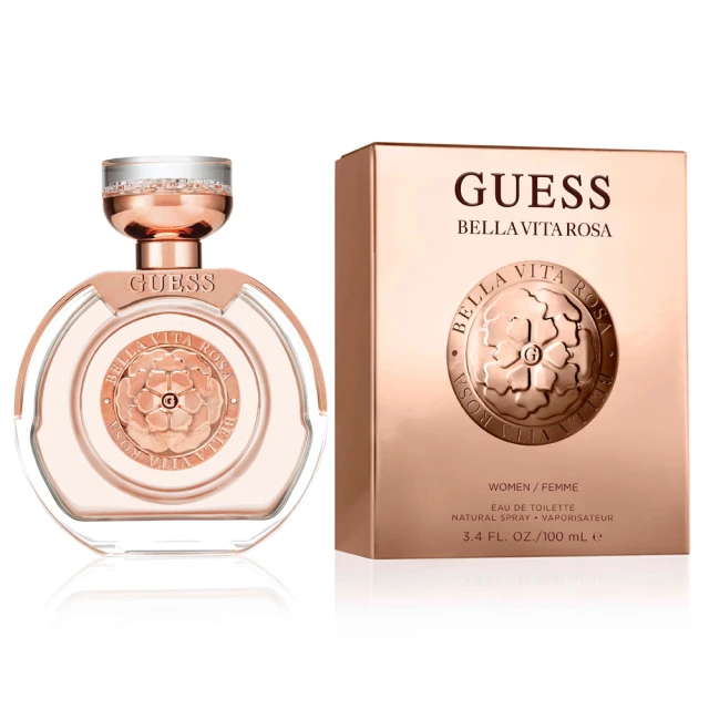 GUESS BELLA VITA ROSA 瑰麗風華女性淡香水100ml(原廠公司貨)