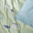 【LAMINA】侏羅紀草原 天絲四件式兩用被套床包組(雙人)