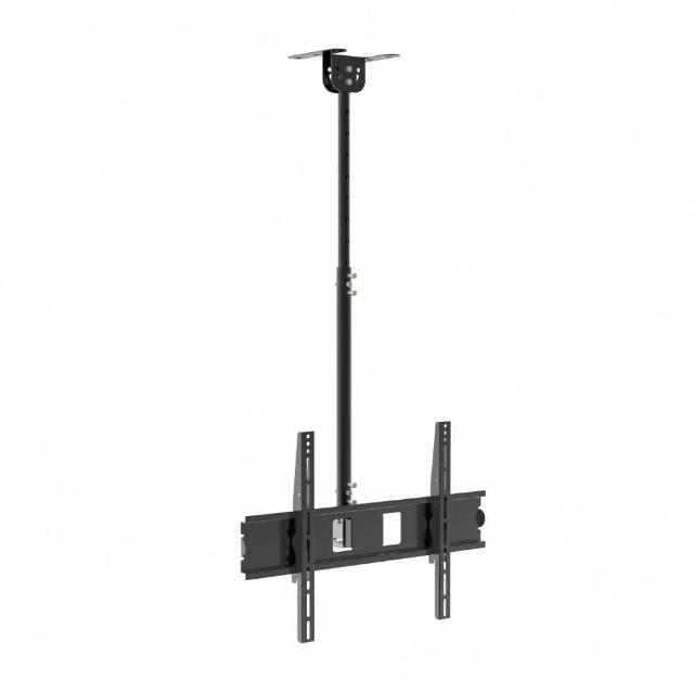 katai ITW-018+ 壁掛式電視支架，適用42至70吋電視，最大承重70kg，採用堅固鐵材製造，黑色系設計，VESA安裝孔位支援40x40cm～60x40cm。產品尺寸鐵管長度75~108cm（可加購延長管），中國製造，享1年保固。完美適閤家用或商用，提供穩定安全的壁掛解決方案，提升空間利用率。