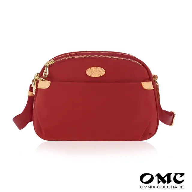 【OMC】雙11 和風果子輕盈斜背包83063(紅色)