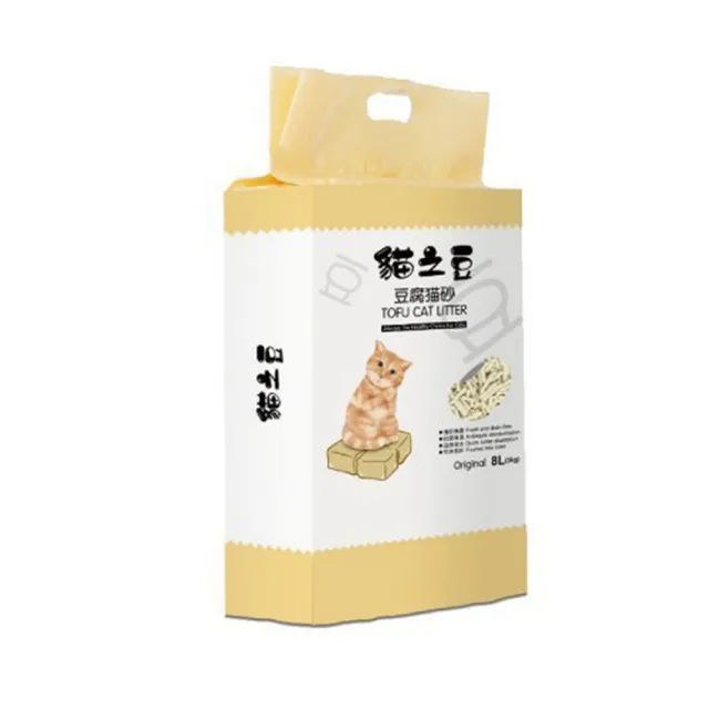 【貓之豆】TOFU CAT LITTER 豆腐貓砂 8L/3kg*3包組