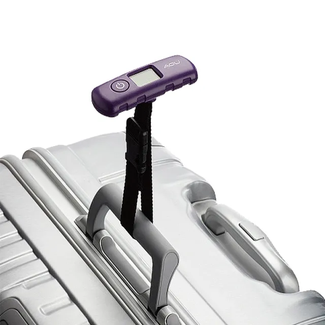 【AOU 微笑旅行】AOU微笑旅行 多功能日本YKK行李秤 口袋型方便收納 66-050