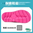 【母子鱷魚】-官方直營-時尚簡約厚底增高洞洞鞋-粉紅(超值特惠 售完不補)