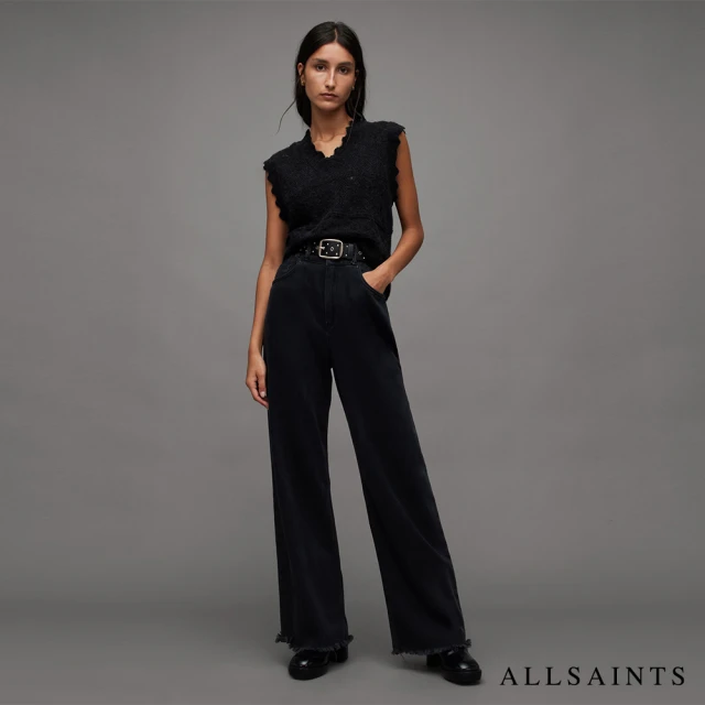 ALLSAINTS VANESSA 羊毛針織背心Black(修身版型)