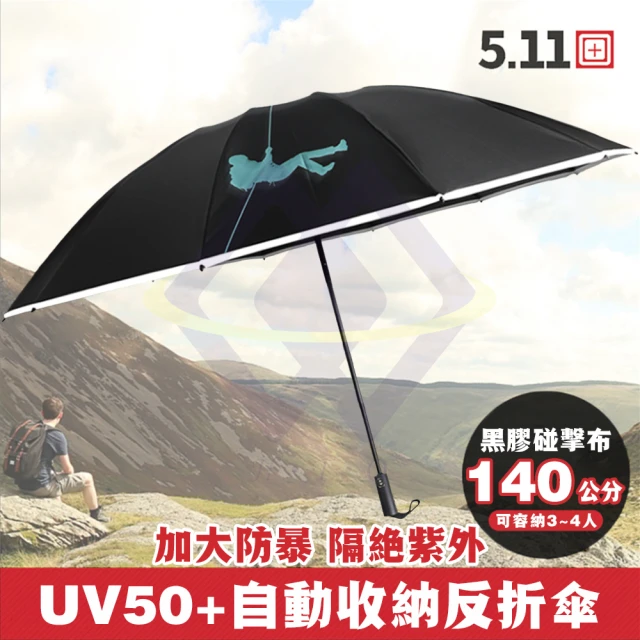 禾統 UV50+自動收納反折傘(UV傘 自動傘 抗風級 10