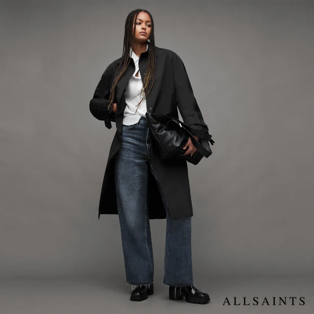 ALLSAINTSALLSAINTS ASHTINA 風衣外套Black(舒適版型)