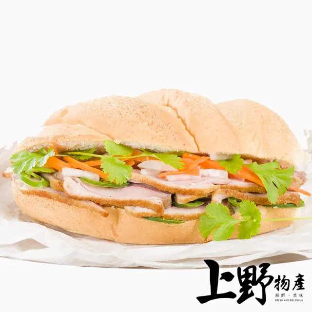 【上野物產】10包 煙燻雞肉片(200g±10%/包)
