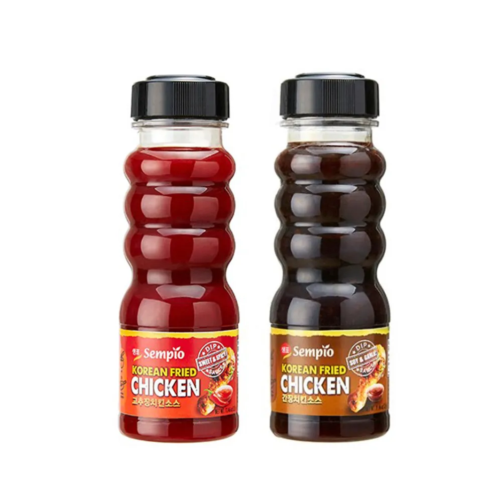 即期品【韓味不二】韓國炸雞醬汁 250ml x1罐(醬油味 / 甜辣味)