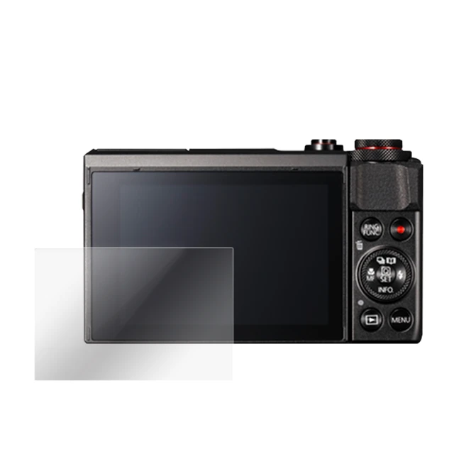 【Kamera 佳美能】for Canon PowerShot G7 X Mark II 9H鋼化玻璃保護貼(G7Xm2 /相機保護貼/贈高清保護貼)