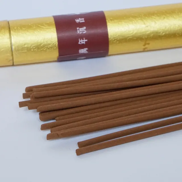 【MU LIFE 荒木雕塑藝品】萬年沉香紅土蜜奇南臥香-20支裝(奇南)