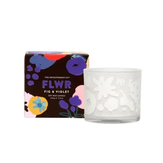 【Aromatherapy Co】FLWR 系列 Fig & Violet 紫羅蘭 100g 香氛蠟燭