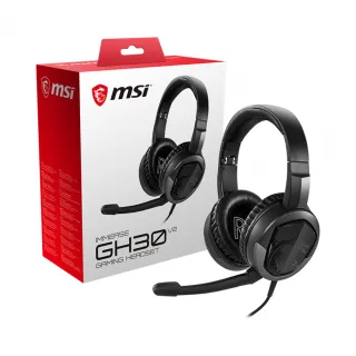 【MSI 微星】加價購-IMMERSE GH30 V2 電競耳機