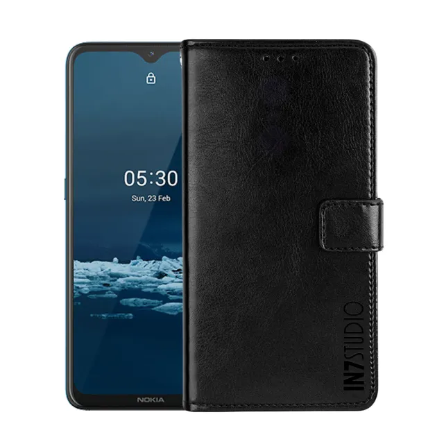 【IN7】Nokia 5.3  6.55吋 磁扣側掀瘋馬紋PU皮套