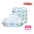 【Nuby】海洋系列極厚柔濕巾60抽(4包)