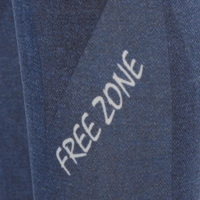 【FREEZONE】現貨 機能運動壓力壓縮長褲 女款-FZ800II型 牛仔丹寧(輕量無縫/瑜珈/慢跑/登山/健身重訓)