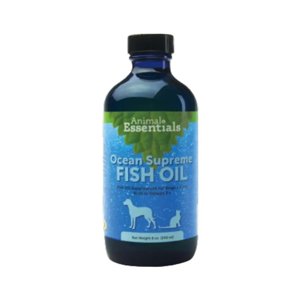 【Animal Essentials 藥草醫家】天然寵物保健-冰島OMEGA 3魚油 8oz/240ml(寵物保健)