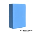 【Leader X】環保EVA高密度防滑 素面瑜珈磚(水藍)