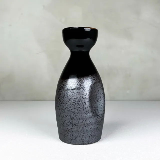 【福介商店】天目流酒器組 1壺2杯 日本製陶酒器 酒壺 豬口 酒杯 清酒
