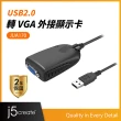 【j5create 凱捷】USB2.0 VGA 外接顯示卡50cm -JUA170