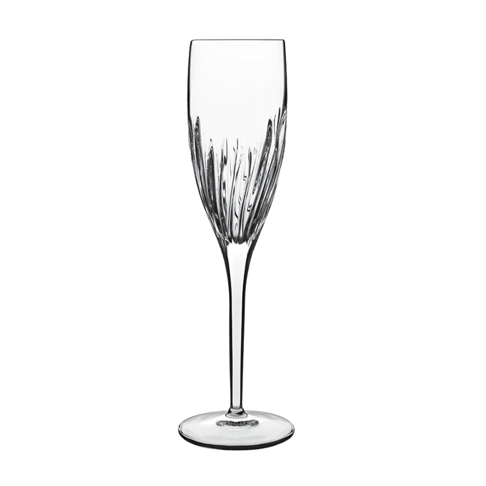 【WUZ 屋子】義大利Luigi Bormioli 古典雕刻香檳杯-200ml(6入組)