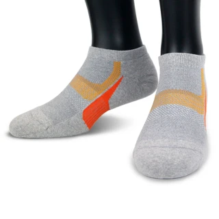 【老船長】8466EOT科技不會臭的襪子船型運動襪22-24cm(灰色3雙入)
