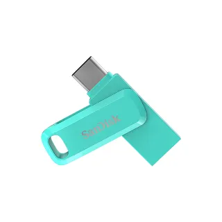 【SanDisk】Ultra Go Type-C 雙用隨身碟湖水綠64GB(公司貨)