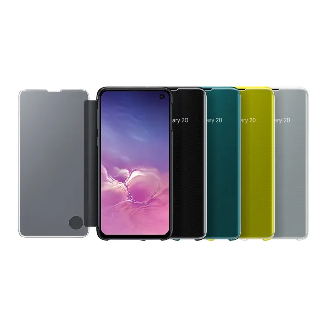 【Samsung 三星】拆封新品 Galaxy S10e Clear View 原廠全透視感應皮套(台灣公司貨)