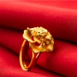 【金品坊】黃金濃情富貴戒指 1.99錢±0.03(純金999.9、純金戒指、黃金戒指)