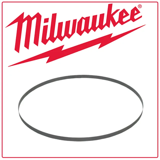 【Milwaukee 美沃奇】小型帶鋸機鋸片/鋸條長度90cm/100入(48-39-0537)