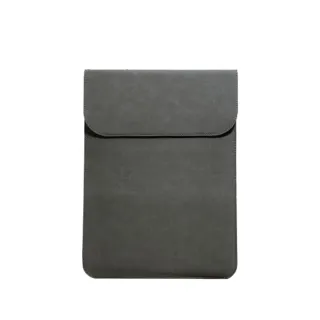 【3D Air】Macbook 13.3吋極簡纖薄磁吸掀蓋收納防刮保護筆電包內袋/內膽包(深灰色)