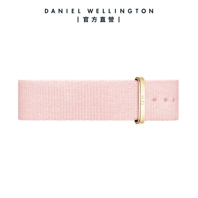 【Daniel Wellington】DW 錶帶 Petite Rosewater 櫻花粉織紋錶帶(DW00200173)