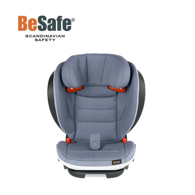 【BeSafe】4-12歲 ISOfix 成長型汽座  最新I-Size標準(雲霧藍)