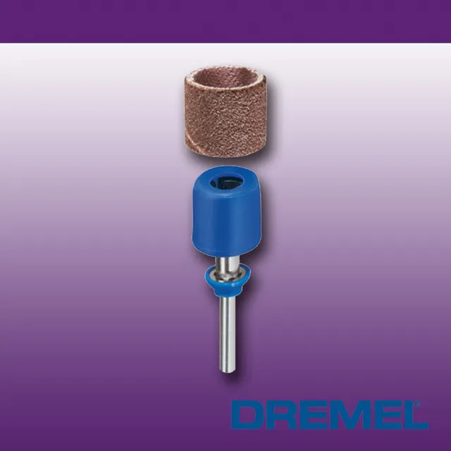 【DREMEL 精美】1/2吋  12.7mm 快拆砂布套組 60G(EZ 407)