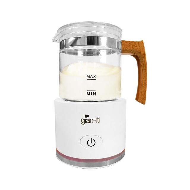 【義大利 Giaretti 珈樂堤】全自動冷熱奶泡機-白(GL-9121)