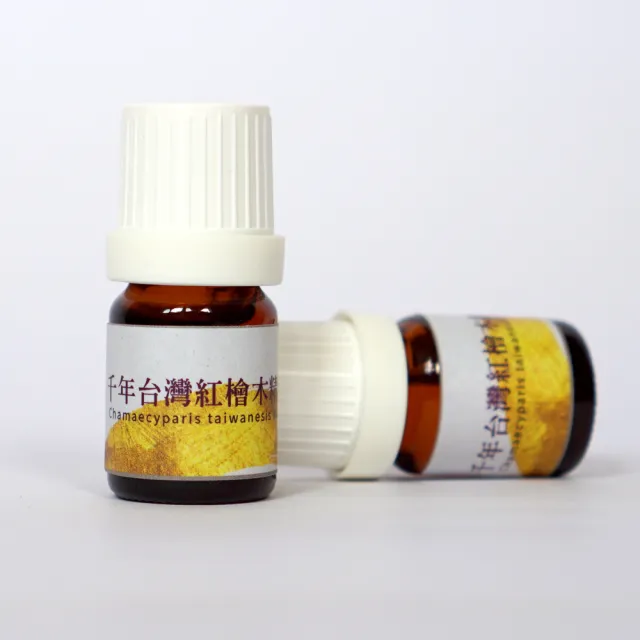 【MU LIFE 荒木雕塑藝品】千年台灣紅檜木百分百天然精油 - 10ml(台灣紅檜木)