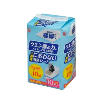 【IRIS】貓廁專用檸檬酸除臭尿布 10入