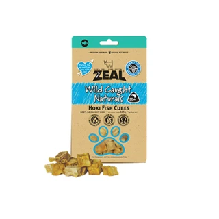 【ZEAL 岦歐】天然風乾零食-紐西蘭鱈魚塊125g