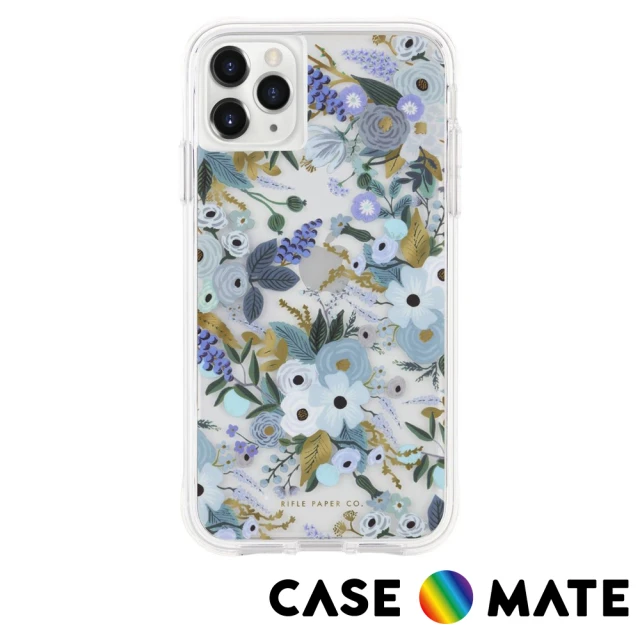 CASE-MATE Rifle Paper Co. 限量聯名款 iPhone 11 Pro(防摔手機保護殼 - 花園派對 藍)