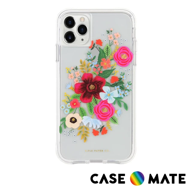 CASE-MATE Rifle Paper Co. 限量聯名款 iPhone 11 Pro 防摔手機保護殼 - 玫瑰花束