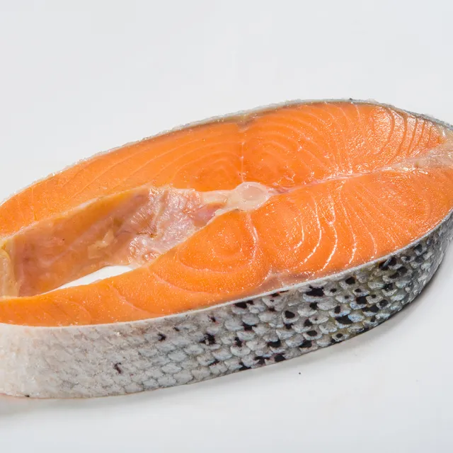 【鮮綠生活】超厚智利鮭魚切片 6片(330g±10%/片 包冰率15%)
