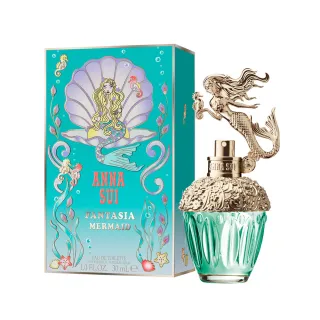 【ANNA SUI 安娜蘇】童話美人魚淡香水30ml(專櫃公司貨)