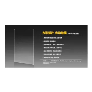 【NISI】Soft nano GND32 1.5 軟式 方型 漸層鏡 100x150mm 減五格 ND32