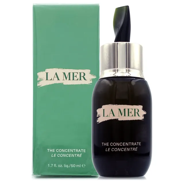 【LA MER 海洋拉娜】濃萃雙重修復精華50ml-附挖棒 - 贈手提袋(專櫃公司貨)