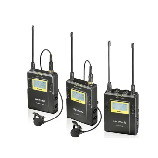 【Saramonic 楓笛】UwMic9 Kit2 RX9+TX9+TX9 一對二無線麥克風套裝(勝興公司貨)