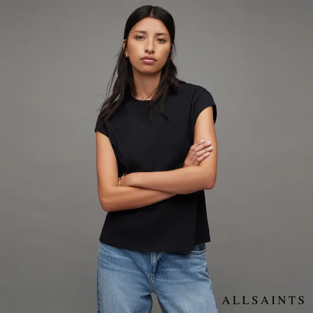 【ALLSAINTS】ESME 短袖T恤Black WM631Z(常規版型)