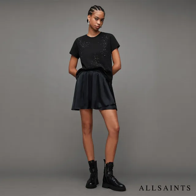 【ALLSAINTS】STAR GRACE短袖T恤Black WM197Z(常規版型)