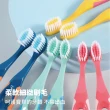 【沐日居家】兒童牙刷 8支 牙刷 軟毛牙刷 纖細牙刷 細毛牙刷 矽膠手柄(寶寶牙刷 軟毛牙刷 牙刷 幼童牙刷)