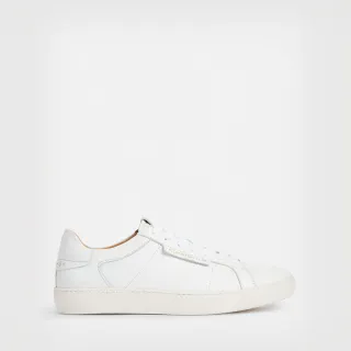 【ALLSAINTS】SHEER 皮革運動鞋White WF081V